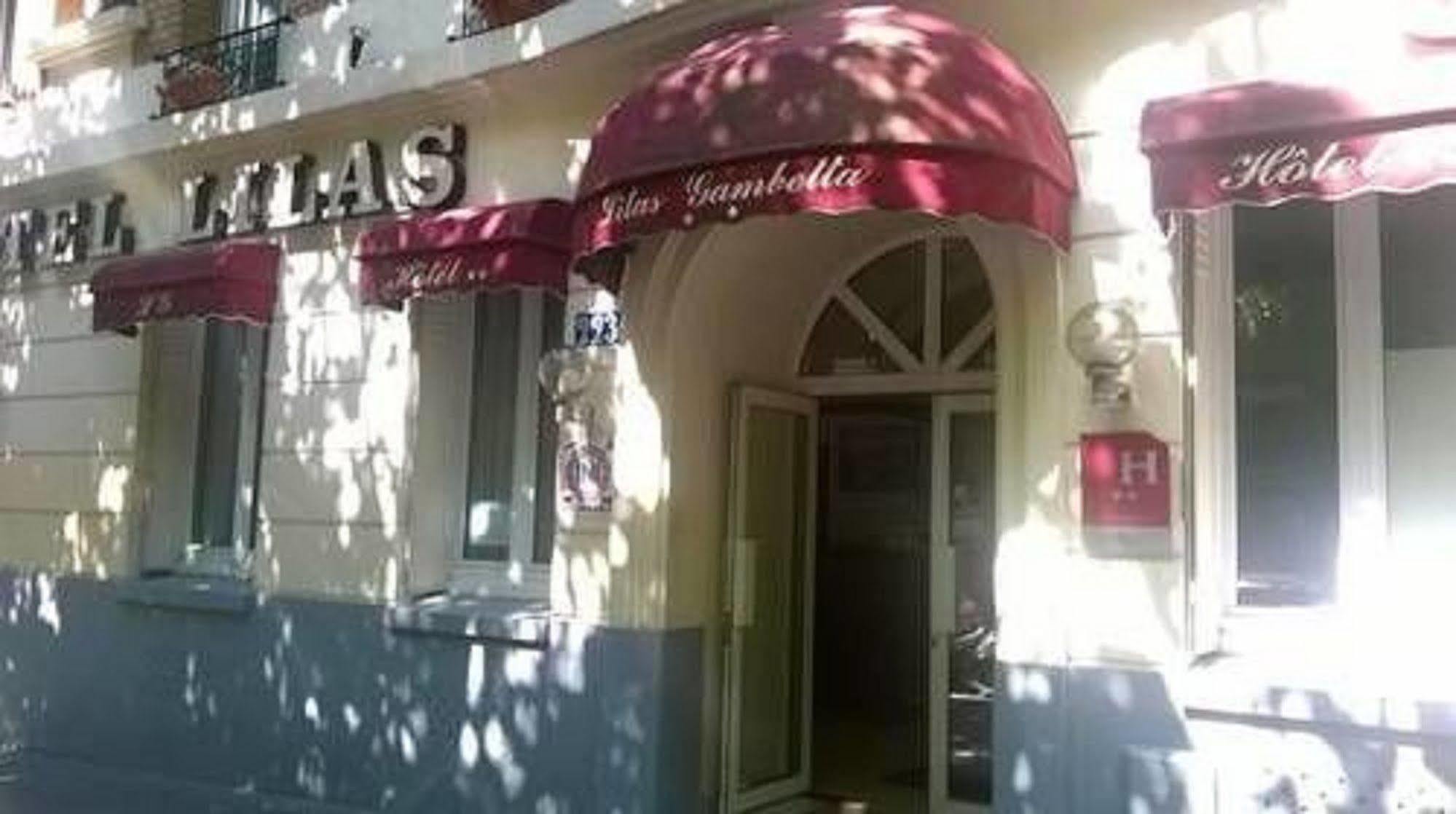 Hipotel Lilas Gambetta Paris Exterior photo